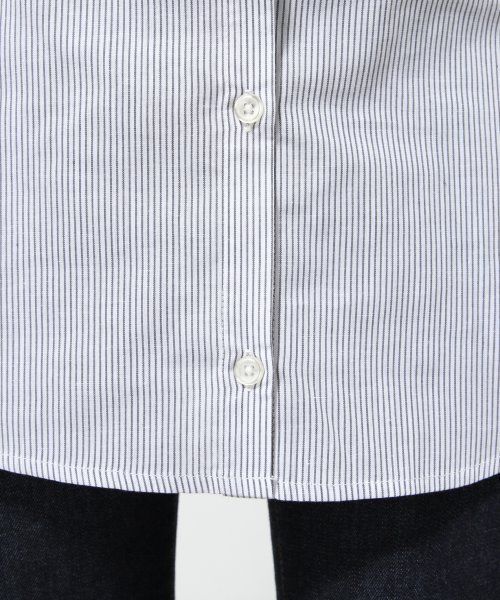 GLOBAL WORK(グローバルワーク)の「シャツコンビカットワンピース/550807(ワンピース・レディース・ホワイト/グレー/グリーン/ネイビー・MEDIUM/LARGE)」の17枚目の写真