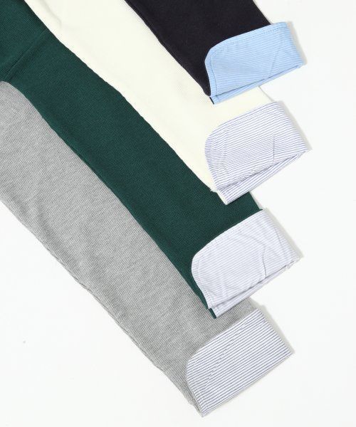 GLOBAL WORK(グローバルワーク)の「シャツコンビカットワンピース/550807(ワンピース・レディース・ホワイト/グレー/グリーン/ネイビー・MEDIUM/LARGE)」の11枚目の写真