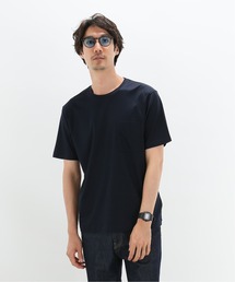 FUNCTIONAL スムース コットン クルーネックTシャツ