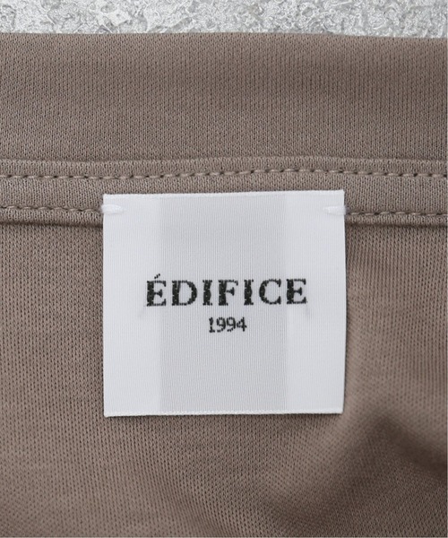 EDIFICE（エディフィス）の「FUNCTIONAL スムース コットン クルーネックTシャツ（Tシャツ/カットソー・メンズ・ホワイト×ホワイト/ベージュ系その他/ネイビー/サックスブルー/ブルー/アーミー・LARGE/MEDIUM/SMALL/X-LARGE）」の18枚目の写真