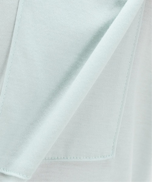 EDIFICE（エディフィス）の「FUNCTIONAL スムース コットン クルーネックTシャツ（Tシャツ/カットソー・メンズ・ホワイト×ホワイト/ベージュ系その他/ネイビー/サックスブルー/ブルー/アーミー・LARGE/MEDIUM/SMALL/X-LARGE）」の13枚目の写真