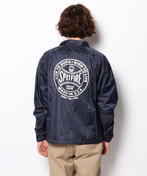 SPITFIRE ネイビー ナイロンジャケット spitfire（スピットファイア）の「SPITFIRE / FASTBALL JKT（ナイロン