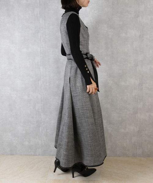 RANDA ノースリーブロングワンピース RANDA ノースリーブロングワンピース RANDA ノースリーブロング