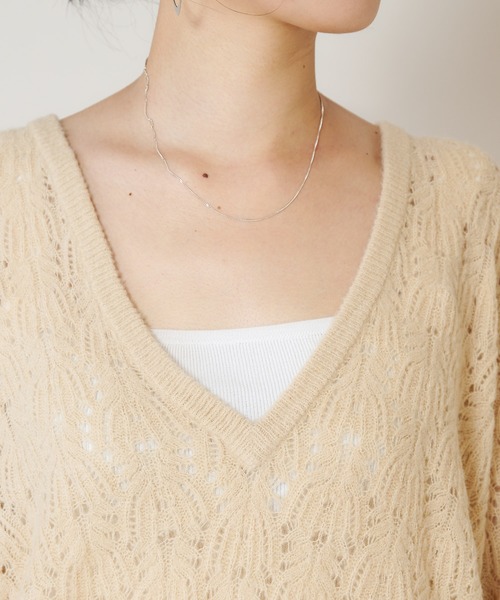 BEAUTY&amp;YOUTH UNITED ARROWS - shenery 2way透かし柄編みニット SHENERY（シーナリー）の「2WAY透かし柄編みニット（ニット