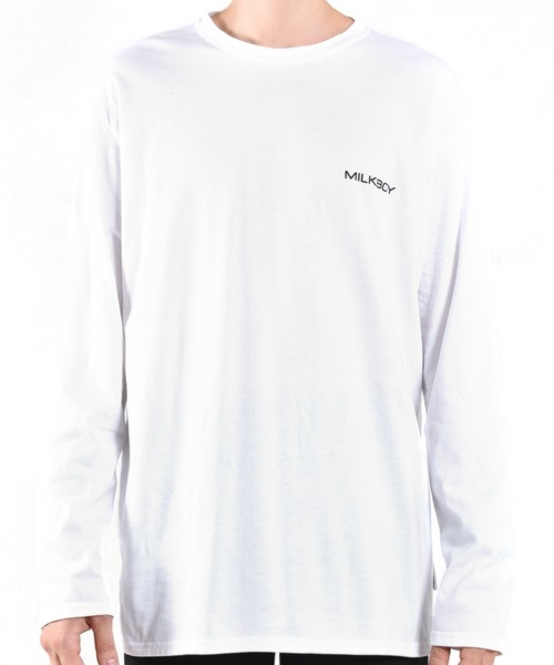 MILKBOY(ミルクボーイ)の「LOGO L.S. Tシャツ(Tシャツ/カットソー・レディース・A/C・M/L)」の5枚目の写真