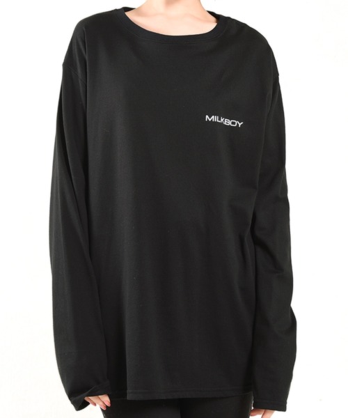 MILKBOY(ミルクボーイ)の「LOGO L.S. Tシャツ(Tシャツ/カットソー・レディース・A/C・M/L)」の6枚目の写真