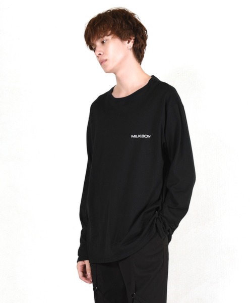 MILKBOY(ミルクボーイ)の「LOGO L.S. Tシャツ(Tシャツ/カットソー・レディース・A/C・M/L)」の7枚目の写真