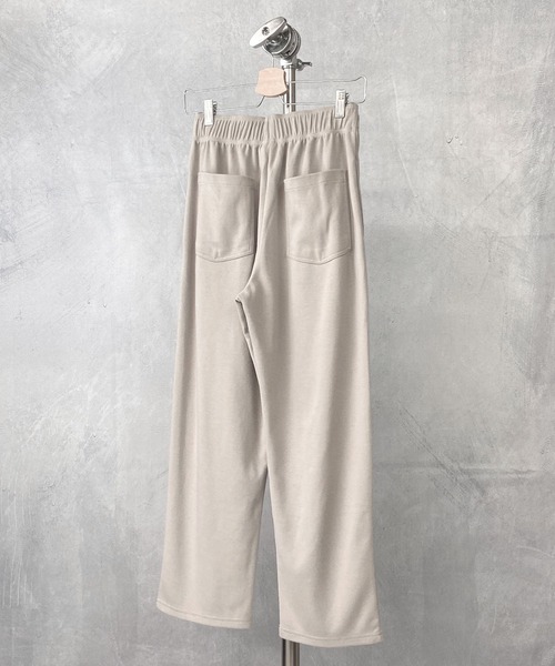 Beno（ビーノ）の「TCポンチジャージ / リラクシング ワイド テーパード イージー パンツ（スウェットパンツ・メンズ・ブラウン/ブラック/ネイビー/グレイッシュベージュ/ライトカーキ・L/M）」の8枚目の写真