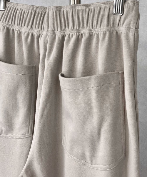 Beno（ビーノ）の「TCポンチジャージ / リラクシング ワイド テーパード イージー パンツ（スウェットパンツ・メンズ・ブラウン/ブラック/ネイビー/グレイッシュベージュ/ライトカーキ・L/M）」の11枚目の写真