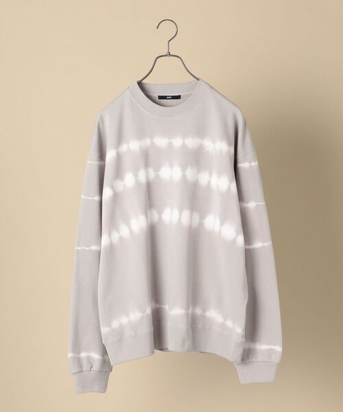 SHIPS(シップス)の「【WEB限定】SHIPS: ビッグシルエット タイダイ クルーネック スウェット(スウェット・メンズ・ブラック/ライトグレー/ベージュ/ブラウン・SMALL/MEDIUM/LARGE/X-LARGE)」の14枚目の写真