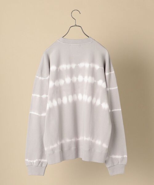 SHIPS(シップス)の「【WEB限定】SHIPS: ビッグシルエット タイダイ クルーネック スウェット(スウェット・メンズ・ブラック/ライトグレー/ベージュ/ブラウン・SMALL/MEDIUM/LARGE/X-LARGE)」の9枚目の写真