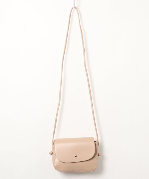 one way（ワンウェイ）の「シンプルミニバッグ（ショルダーバッグ・レディース・ブラック/ライトブラウン/ベージュ・FREE）」の3枚目の写真