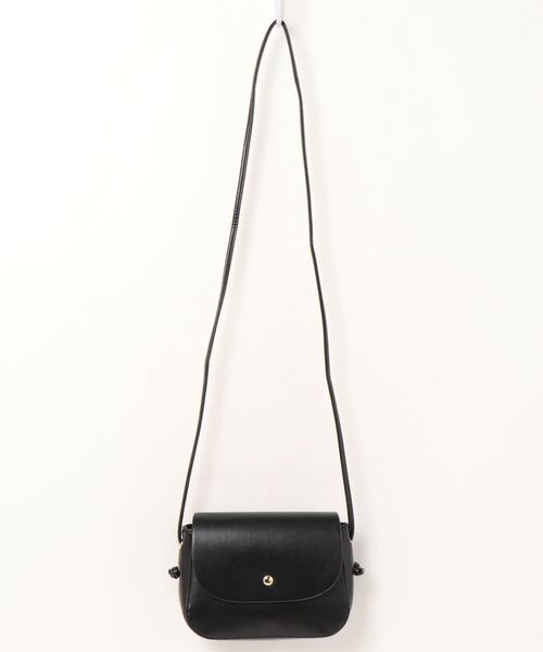 one way（ワンウェイ）の「シンプルミニバッグ（ショルダーバッグ・レディース・ブラック/ライトブラウン/ベージュ・FREE）」の2枚目の写真