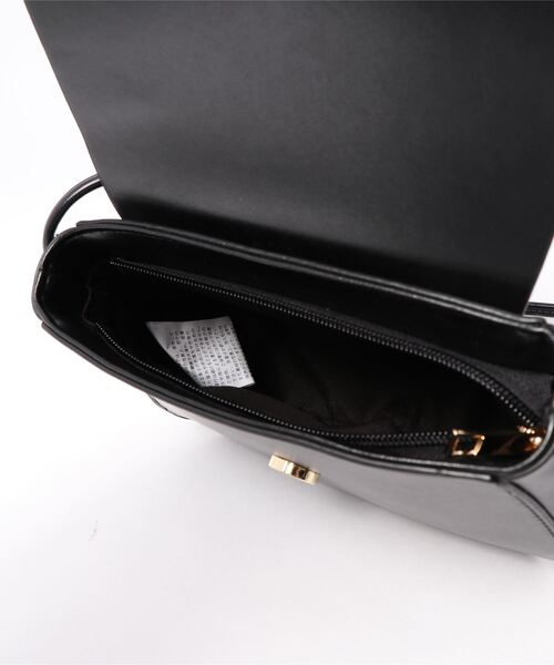one way（ワンウェイ）の「シンプルミニバッグ（ショルダーバッグ・レディース・ブラック/ライトブラウン/ベージュ・FREE）」の6枚目の写真