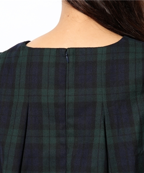 DISCOAT（ディスコート）の「【Discoat】チェックワンピース（ワンピース・レディース・レッド/グリーン・ﾌﾘ-）」の8枚目の写真