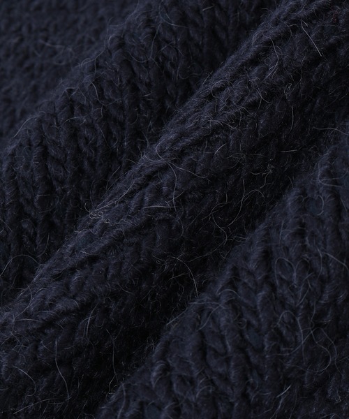 ADAM ET ROPE'（アダムエロペ）の「チャンキーニットプルオーバー（ニット/セーター・レディース・キナリ/ネイビー・FREE）」の11枚目の写真