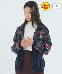 【CHUPA CHUPS × ROMANTIC CROWN】CHECK JUMPER / チュッパチャップス × ロマンティッククラウン チェック ジャンパー