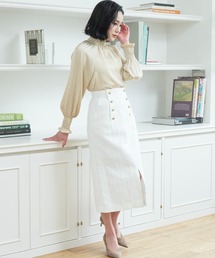 ANAYI（アナイ）の「ランダムドットプリントシャーリング