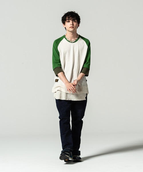 glamb グラム ポリーデニム サルエルデニム Mサイズ glamb（グラム）の「Poly denim / ポリーデニム（デニムパンツ