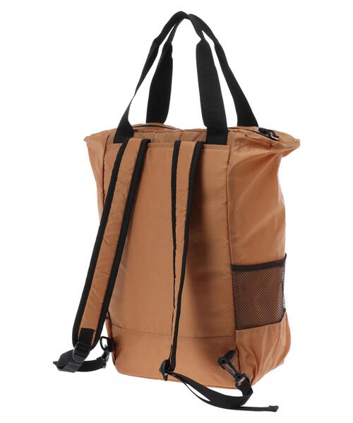 AMERICAN HOLIC（アメリカンホリック）の「パッカブル2WAYリップストップリュック　 ＊（トートバッグ・レディース・キャメル/ブラック/カーキ・FREE）」の11枚目の写真