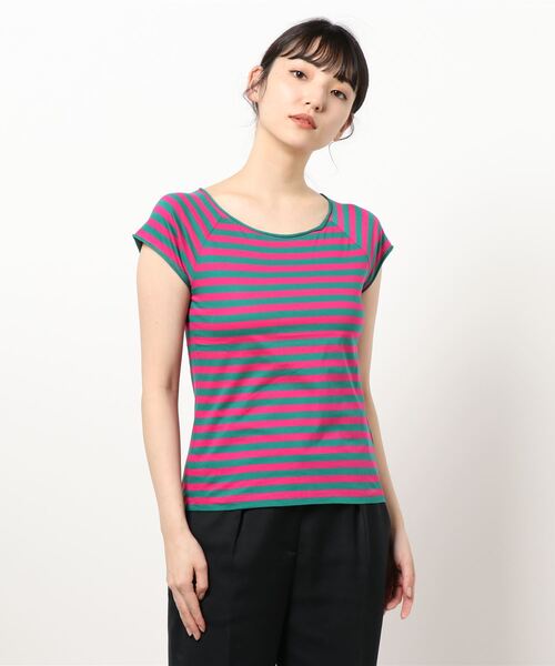 セール Ja93 Ts ボーダーtシャツ Tシャツ カットソー Agnes B アニエスベー のファッション通販 Zozotown