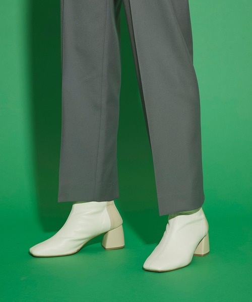 UNITED TOKYO(ユナイテッドトウキョウ)の「カマ―ベルトパンツ(その他パンツ・レディース・グレー/ミント・1/2)」の8枚目の写真