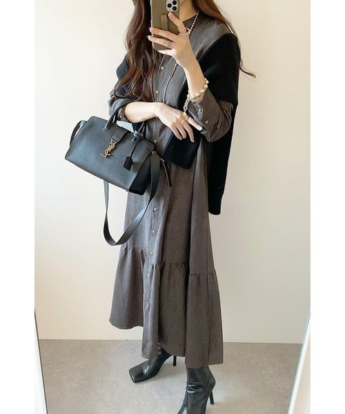 model：H165 着用サイズ：FREE
