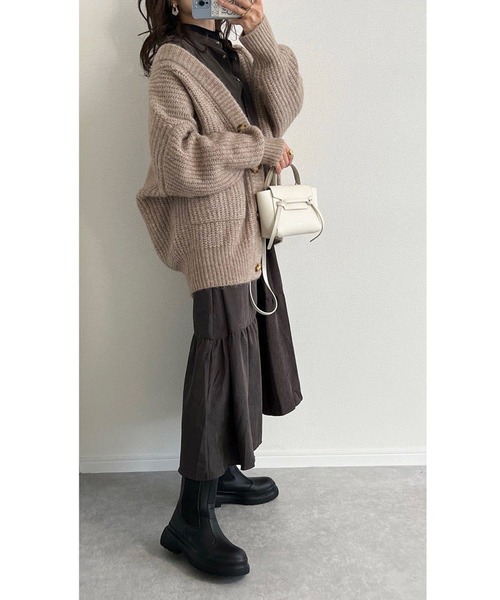 model：H165 着用サイズ：FREE