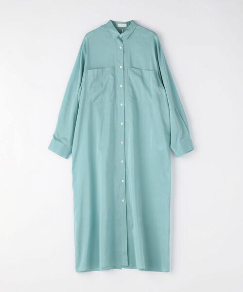 BALLSEY（ボールジィ）の「パウダリーシルク ロングシャツ