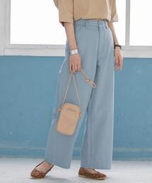 coen | 【WEB限定カラー/サイズ】カラーワイドパンツ（カラーパンツ/ニュアンスカラー/くすみカラー）#(その他パンツ)