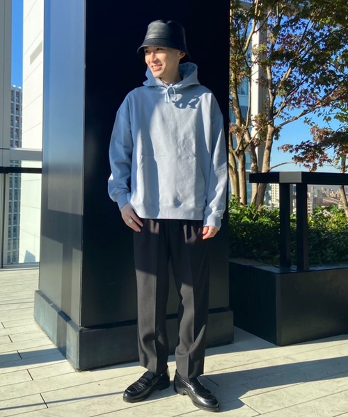 New 極 フードスウェットパーカー