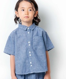 DILASH | 綿麻 シャンブレーシャツ(シャツ/ブラウス)