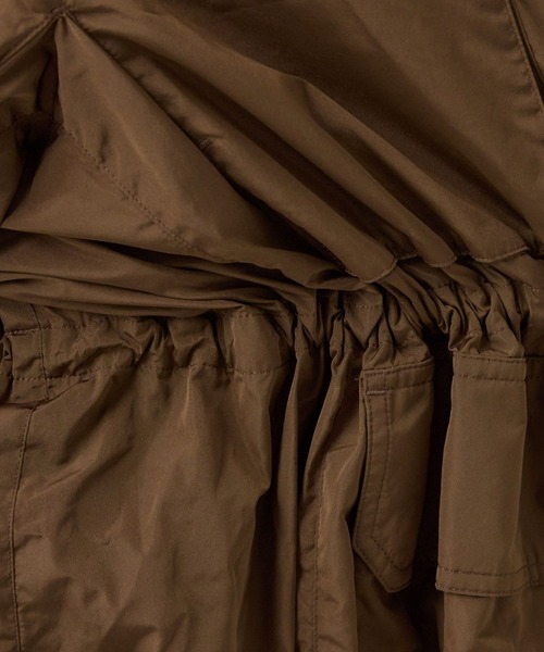 カオス リモンタナイロン プリズムライトブルゾン 茶 ブラウン 大きめ