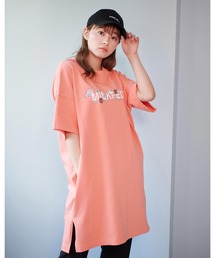 MILKFED. | FLOWER LOGO DRESS(ワンピース)