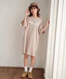 MILKFED. | FLOWER LOGO DRESS(ワンピース)