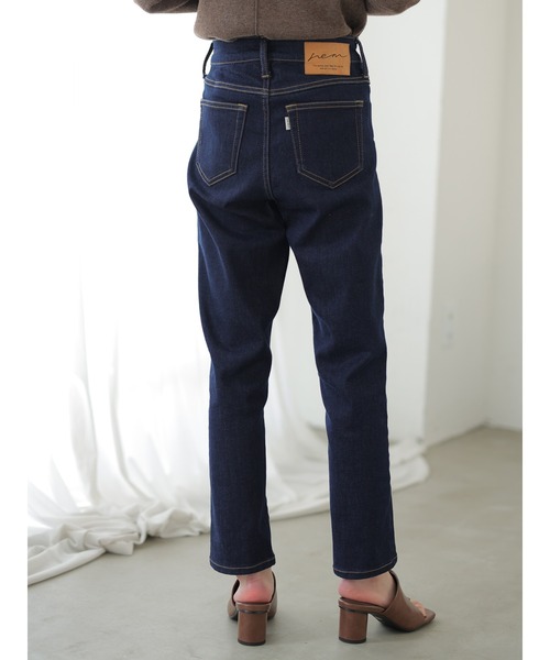 rem closet（レムクローゼット）の「ストレートフィットデニム（デニムパンツ・レディース・ブルー系その他/ワンウォッシュ・1/0）」の13枚目の写真