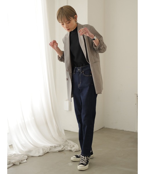 rem closet（レムクローゼット）の「ストレートフィットデニム（デニムパンツ・レディース・ブルー系その他/ワンウォッシュ・1/0）」の14枚目の写真