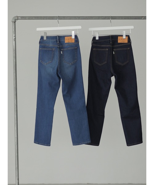 rem closet（レムクローゼット）の「ストレートフィットデニム（デニムパンツ・レディース・ブルー系その他/ワンウォッシュ・1/0）」の19枚目の写真