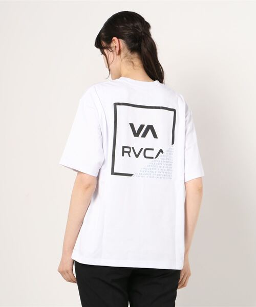 最安値 レディース 21年春夏モデル レディース Back Rvca Rvca ルーカ のファッション Fraction Tee ルーカ半袖バックプリントtシャツ Tシャツ カットソー Fraction Tシャツ カットソー ｔシャツ Tシャツ カットソー
