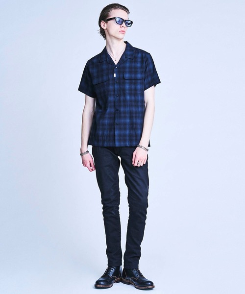 CRIMIE（クライミー）の「OMBRE CHECK SHORT SLEEVE SHIRT