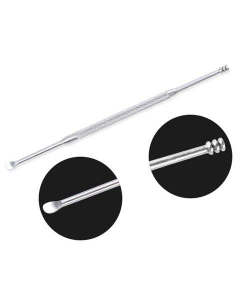 yururira（ユルリラ）の「ステンレス製耳かき（その他ボディ・ヘアケア・レディース・シルバー・FREE）」の2枚目の写真