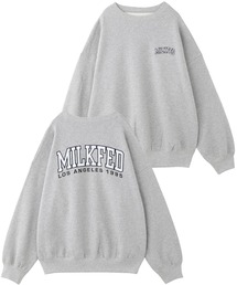 ブランド古着 レディースのスウェット グレー 灰色系 バックプリント 古着通販 Zozoused