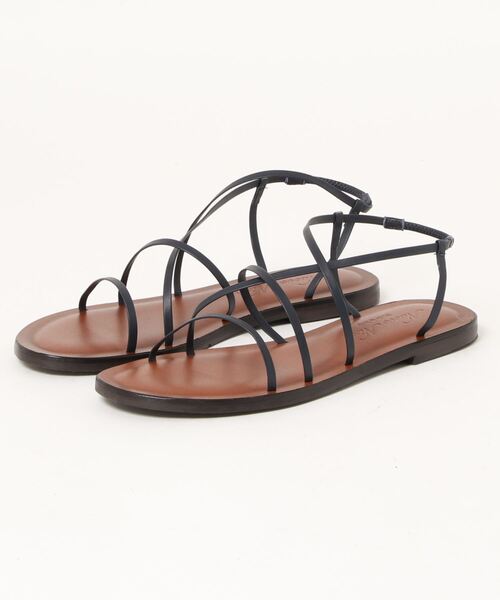 HELIOPOLE（エリオポール）の「Nuovo Nicar: ストラップサンダル（サンダル・レディース・ネイビー/キャメル・37/36/38）」の2枚目の写真