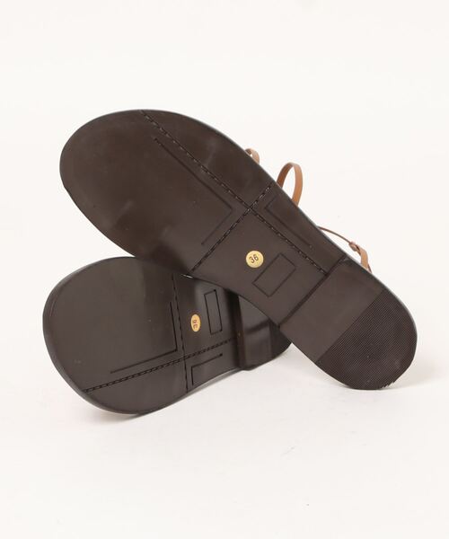 HELIOPOLE（エリオポール）の「Nuovo Nicar: ストラップサンダル（サンダル・レディース・ネイビー/キャメル・37/36/38）」の3枚目の写真