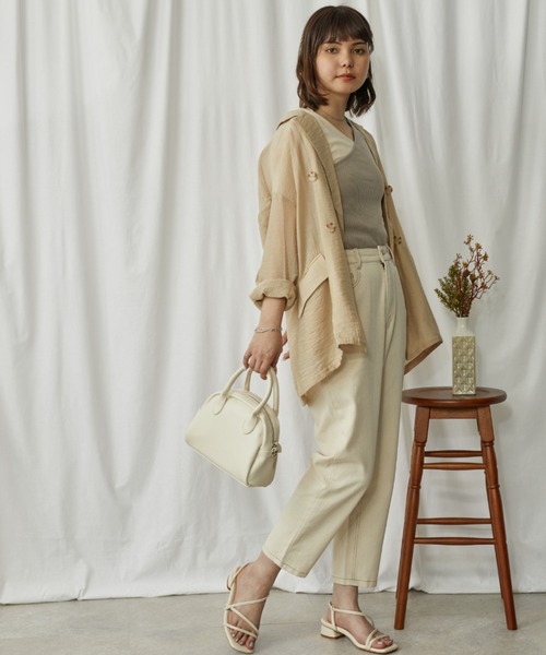 Amourire（アムリール）の「ルーズバルーンテーパードPT（その他パンツ・レディース・ブラック/インディゴブルー/アイボリー・M）」の11枚目の写真