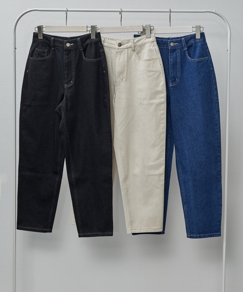 Amourire（アムリール）の「ルーズバルーンテーパードPT（その他パンツ・レディース・ブラック/インディゴブルー/アイボリー・M）」の15枚目の写真