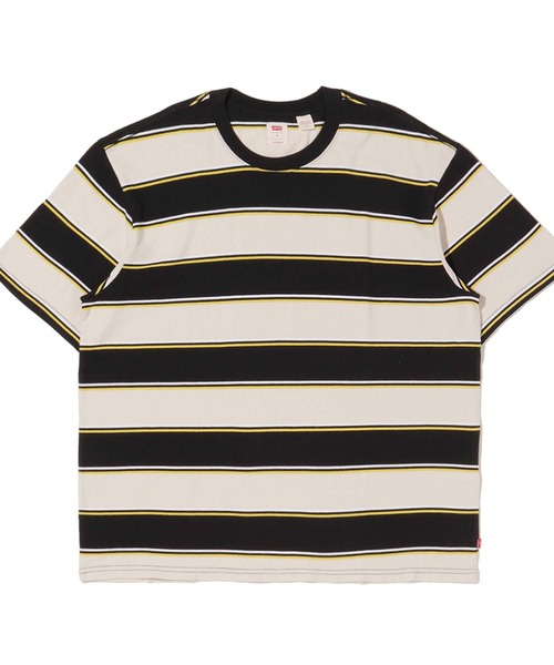 Levi's（リーバイス）の「STAY LOOSE SS TEE GILIA CAVIAR STRIPE（Tシャツ/カットソー・メンズ・マルチ・S/L/M/XL）」の7枚目の写真