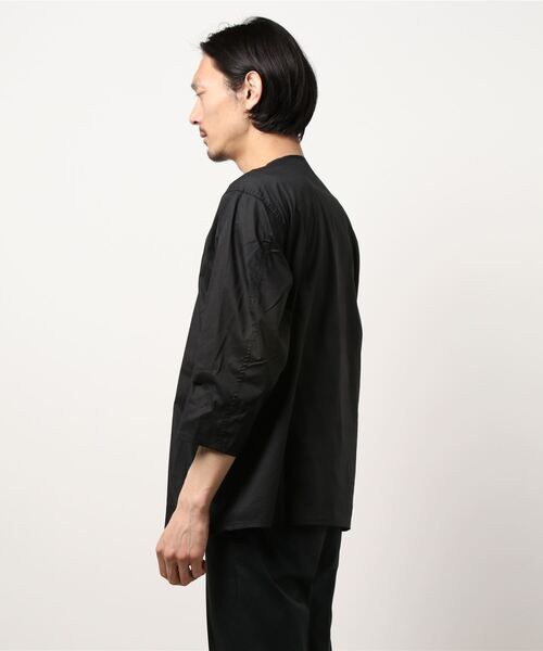 BACK NUMBER（バックナンバー）の「【BACK NUMBER】ＤＲＹスリーピングシャツ（シャツ/ブラウス・メンズ・ベージュ/ブラック・L/XL/M）」の3枚目の写真