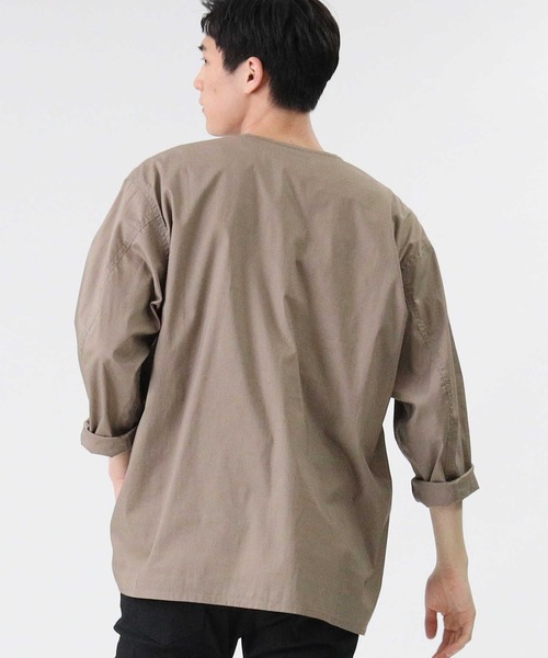 BACK NUMBER（バックナンバー）の「【BACK NUMBER】ＤＲＹスリーピングシャツ（シャツ/ブラウス・メンズ・ベージュ/ブラック・L/XL/M）」の14枚目の写真