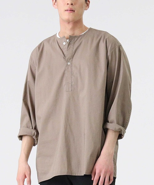 BACK NUMBER（バックナンバー）の「【BACK NUMBER】ＤＲＹスリーピングシャツ（シャツ/ブラウス・メンズ・ベージュ/ブラック・L/XL/M）」の15枚目の写真